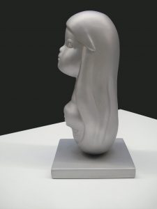 Double, 14x30cm, aluminium, 2016