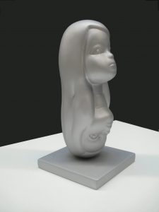 Double, 14x30cm, aluminium, 2016