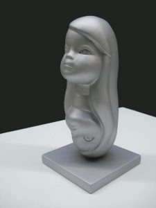 Double, 14x30cm, aluminium, 2016