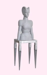 Catwalk to a Dream 2, 2010-2011, Mastic, 56x101cm