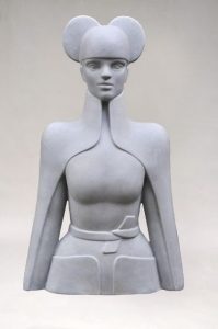 Catwalk to a Dream 3, 2010-2011, Mastic, 60x104cm