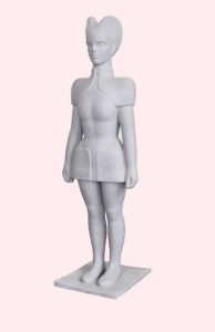 Catwalk to a Dream 4, 2010-2011,mastic, 61x50x190cm