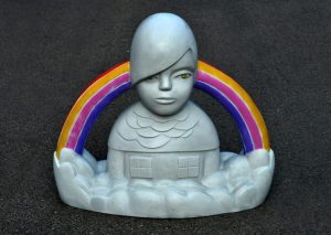 krajobraz z tęczą-93x78cm-mastik-2013