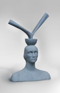 Like a flower, 2009, mastic, 68x46cm