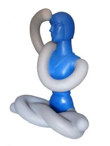 o.T, 80x95cm, Mastik, 2015