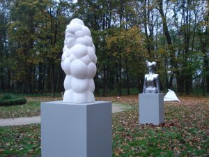 Zentrum der Polnischen Skulptur in Orońsko, Polen, 2017