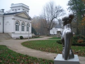 Zentrum der Polnischen Skulptur in Orońsko, Polen, 2017